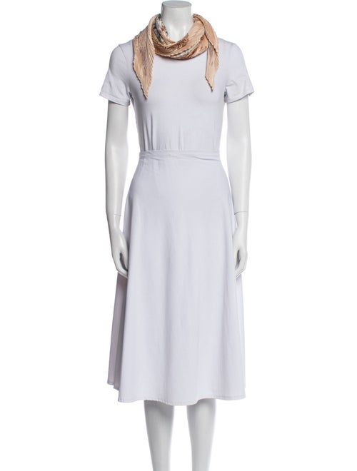 Hermès Les Chevaux des Moghols Silk Plissé Scarf