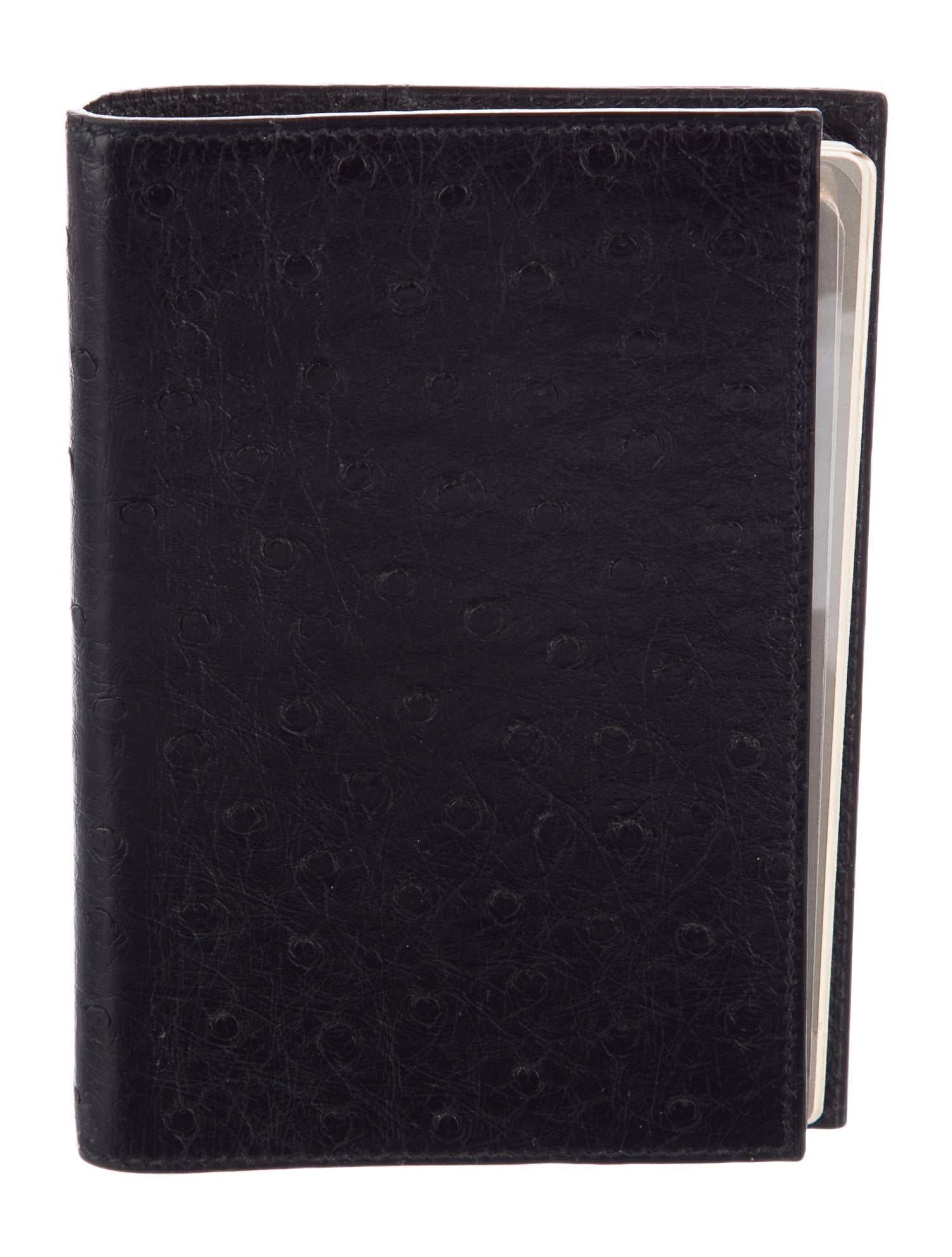 Hermès Ostrich Globe-Trotter PM Agenda Cover