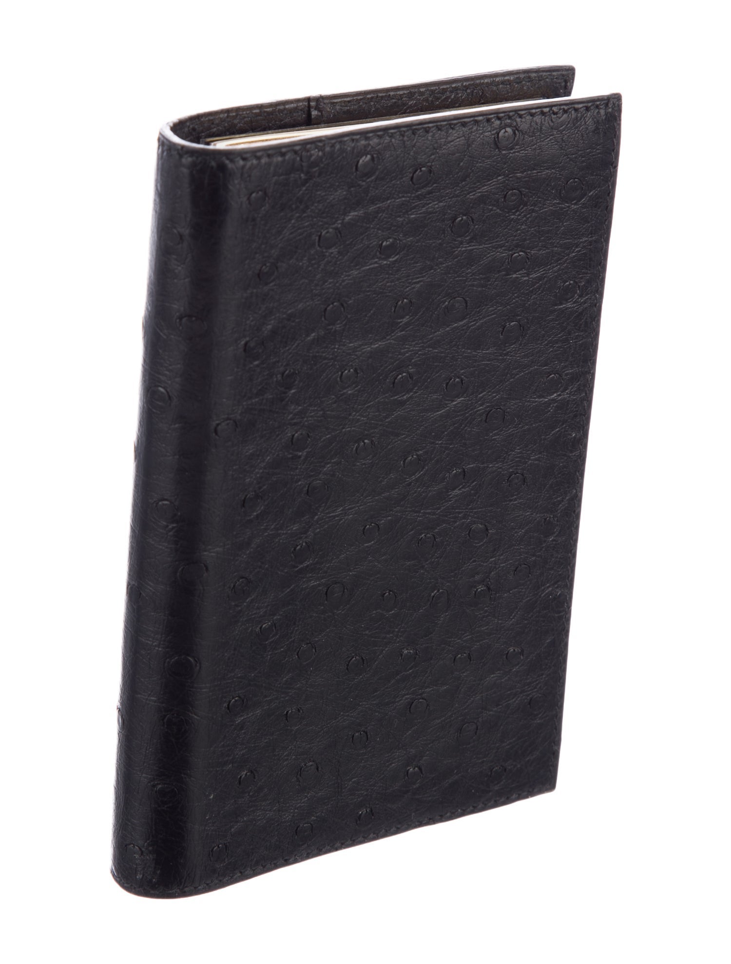 Hermès Ostrich Globe-Trotter PM Agenda Cover