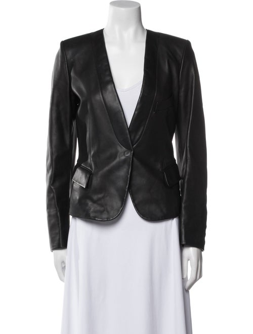 Hermès Leather Blazer