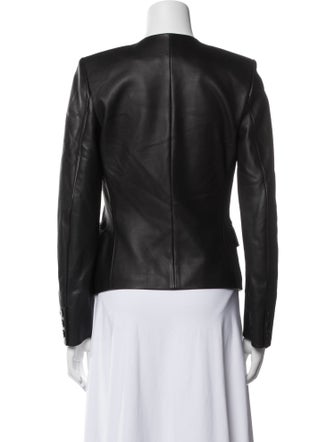 Hermès Leather Blazer