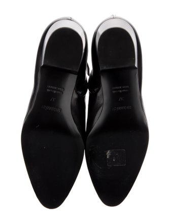 Hermès Leather Studded Accents Boots