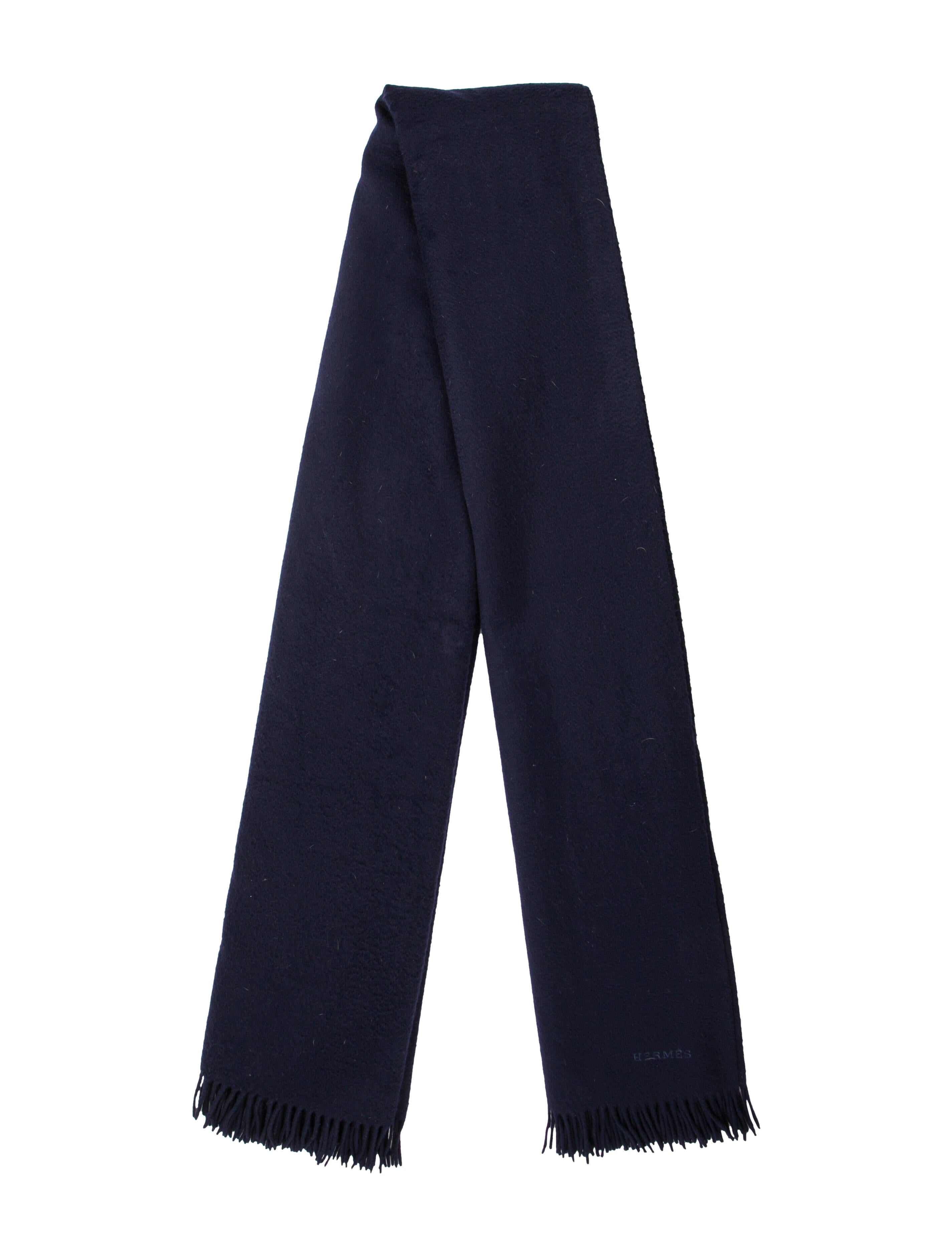 Hermès Cashmere Unie Brodee Throw Blanket