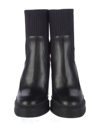 Hermès Vandale Leather Sock Boots