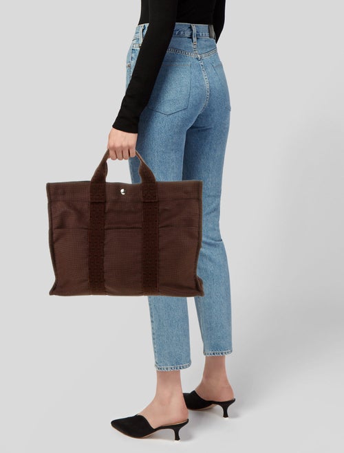 Hermès Toile Herline MM