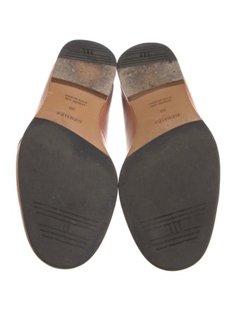 Hermès Ancora Leather Loafers