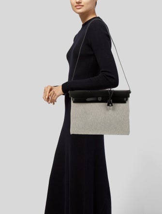 Hermès 2023 Toile & Vache Hunter Herbag Zip Messenger 39