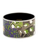 Hermès Extra Wide Enamel Bangle Bracelet