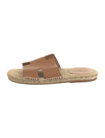 Hermès Antigua Calfskin Slides
