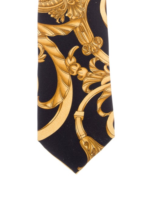 Hermès Silk Patterned Tie