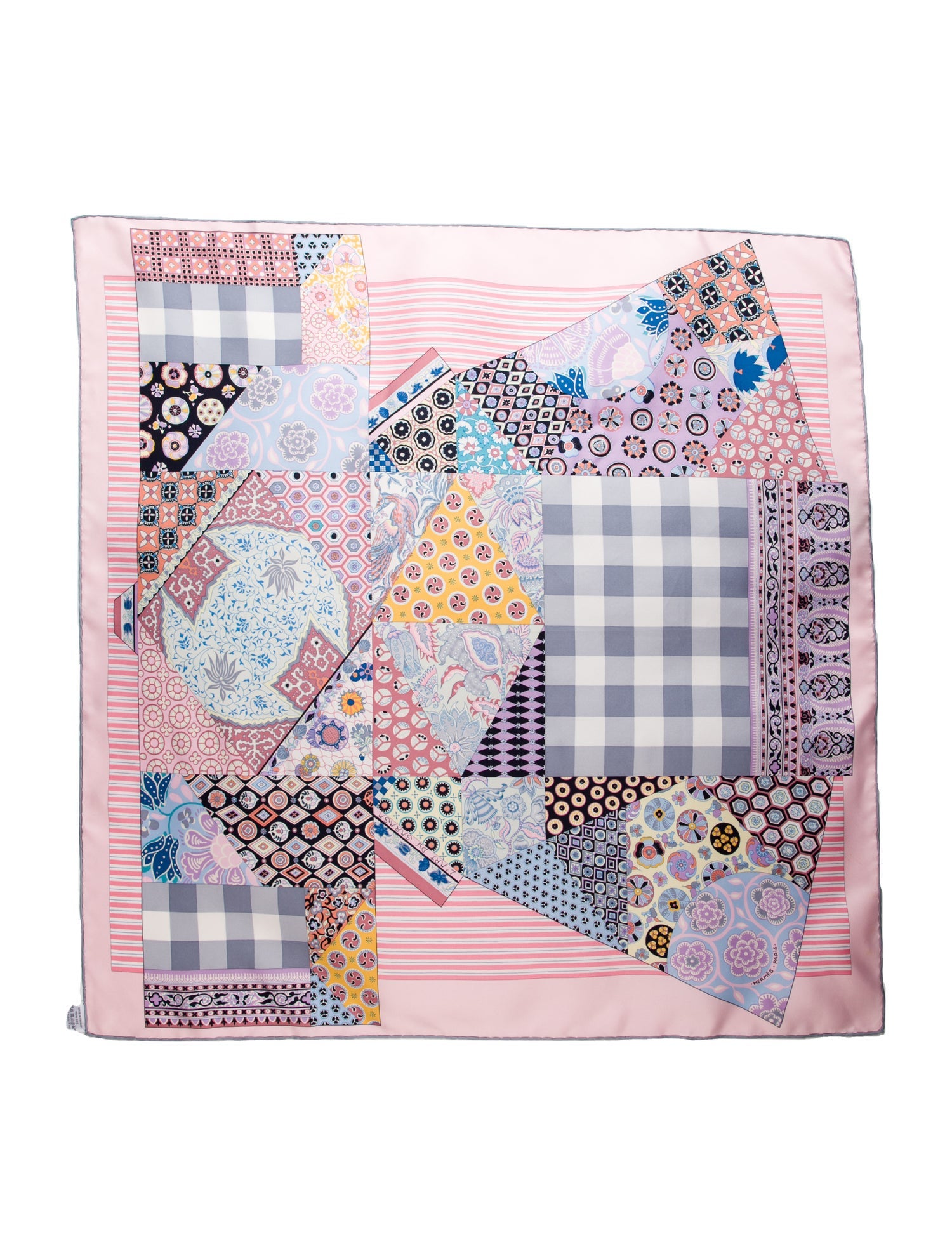 Hermès L'art du Sarasa Silk Scarf