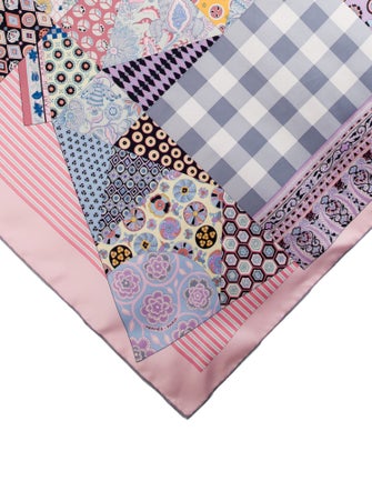 Hermès L'art du Sarasa Silk Scarf