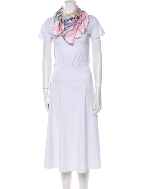 Hermès L'art du Sarasa Silk Scarf