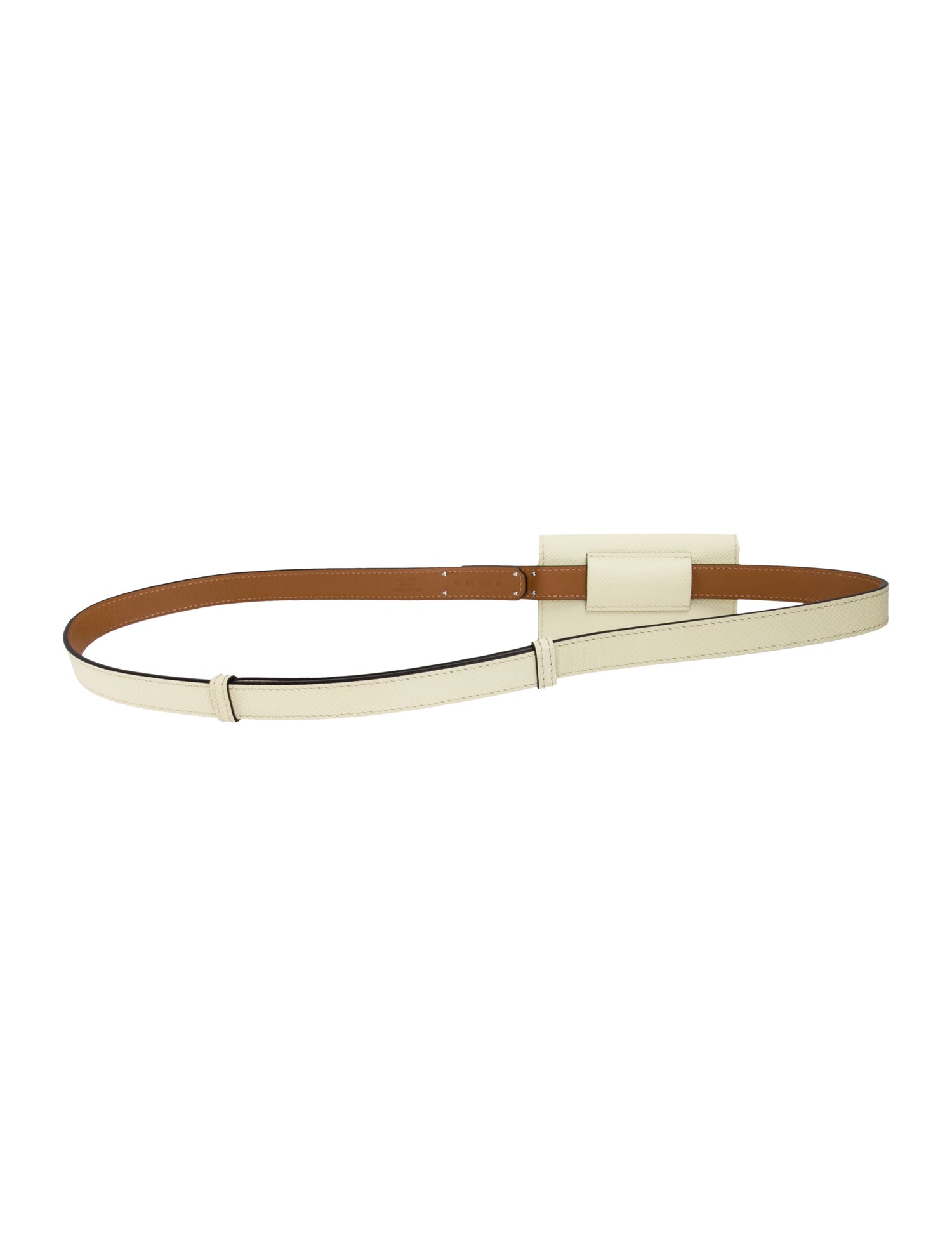 Hermès 18 mm Epsom Leather Kelly Belt