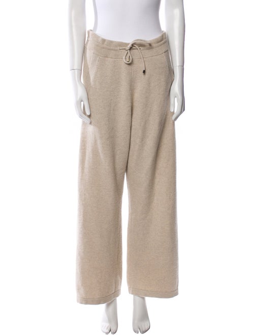 Hermès Cashmere Wide Leg Pants