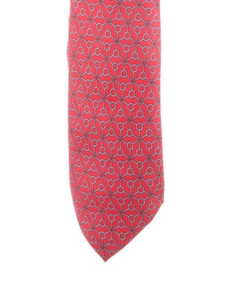 Hermès Silk Patterned Tie