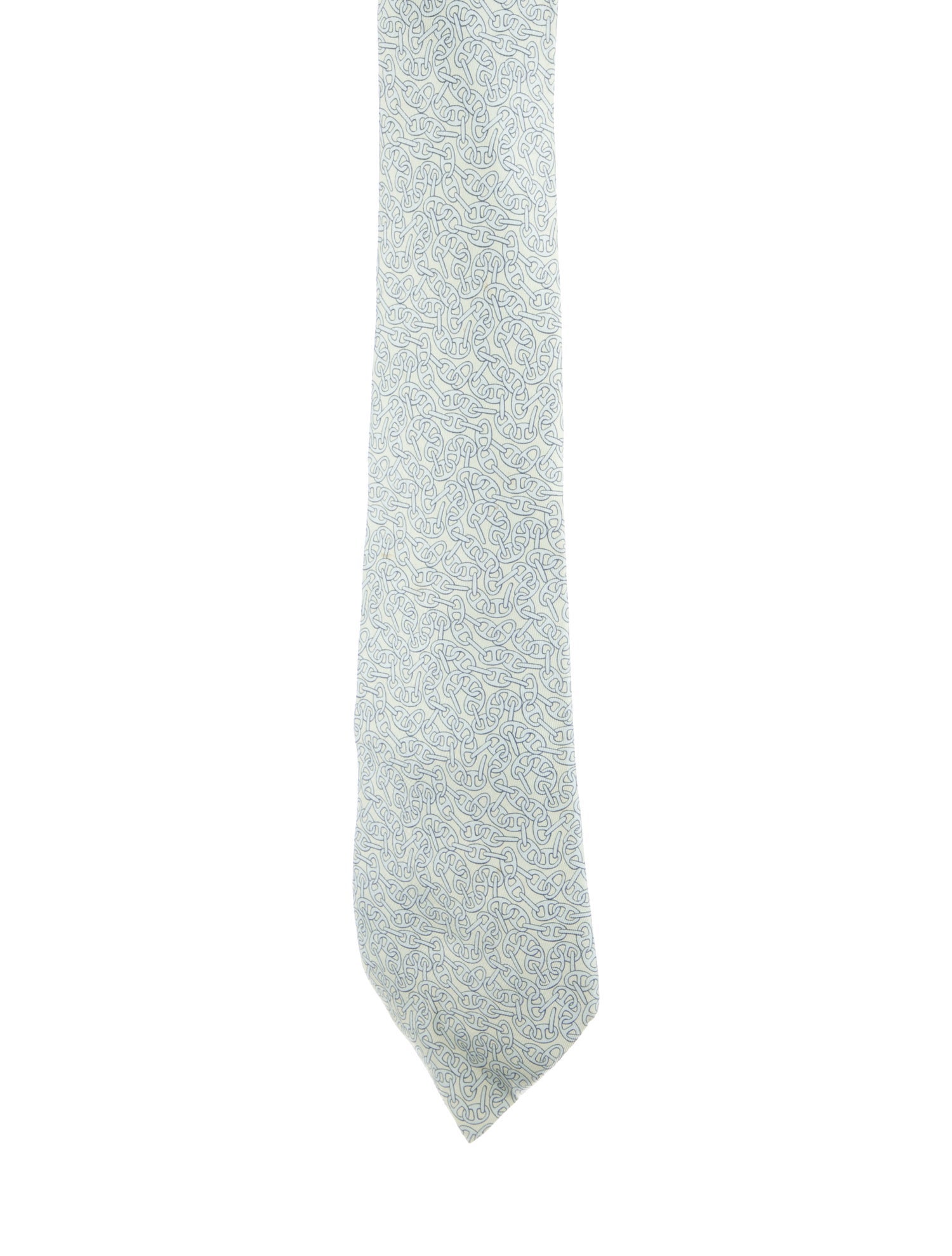 Hermès Silk Patterned Tie