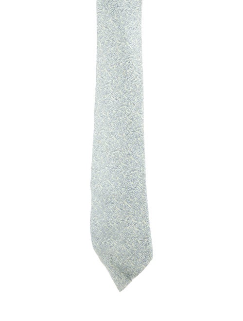 Hermès Silk Patterned Tie