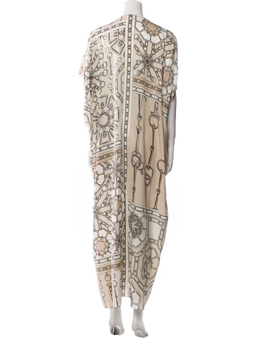 Hermès Silk Long Dress