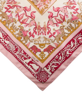 Hermès Early America Silk Scarf