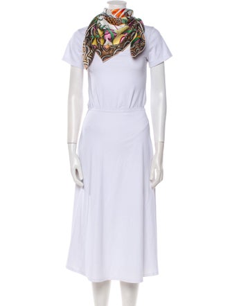 Hermès La Marche du Zambeze Silk Scarf