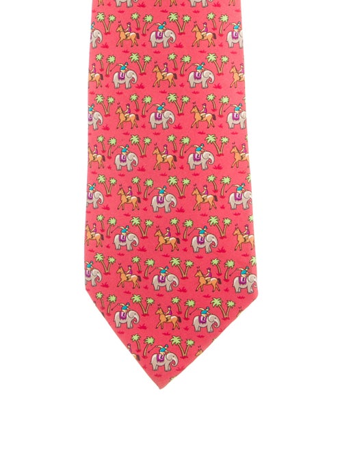 Hermès Patterned Tie