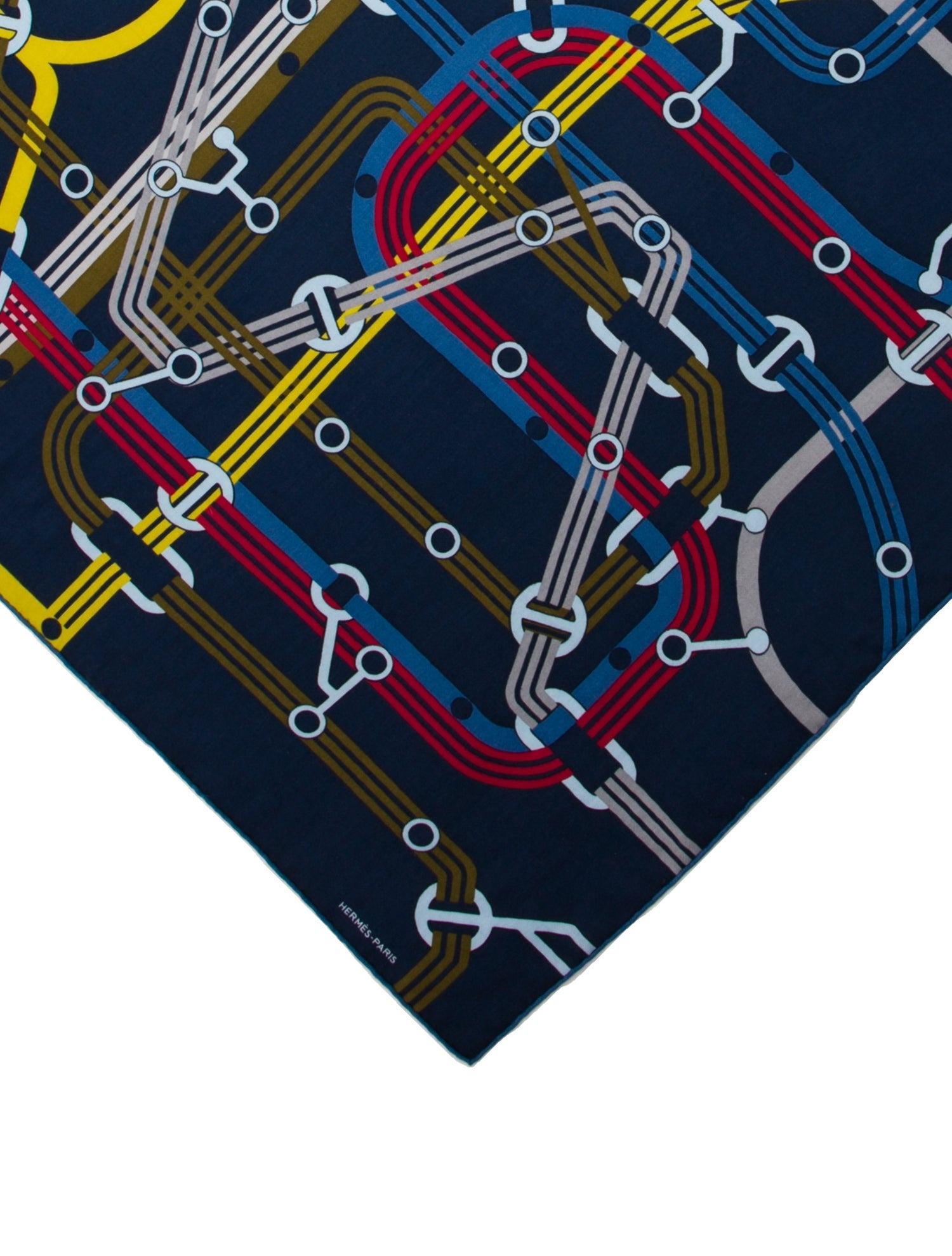 Hermès Correspondance Hermes-Paris Cashmere Scarf