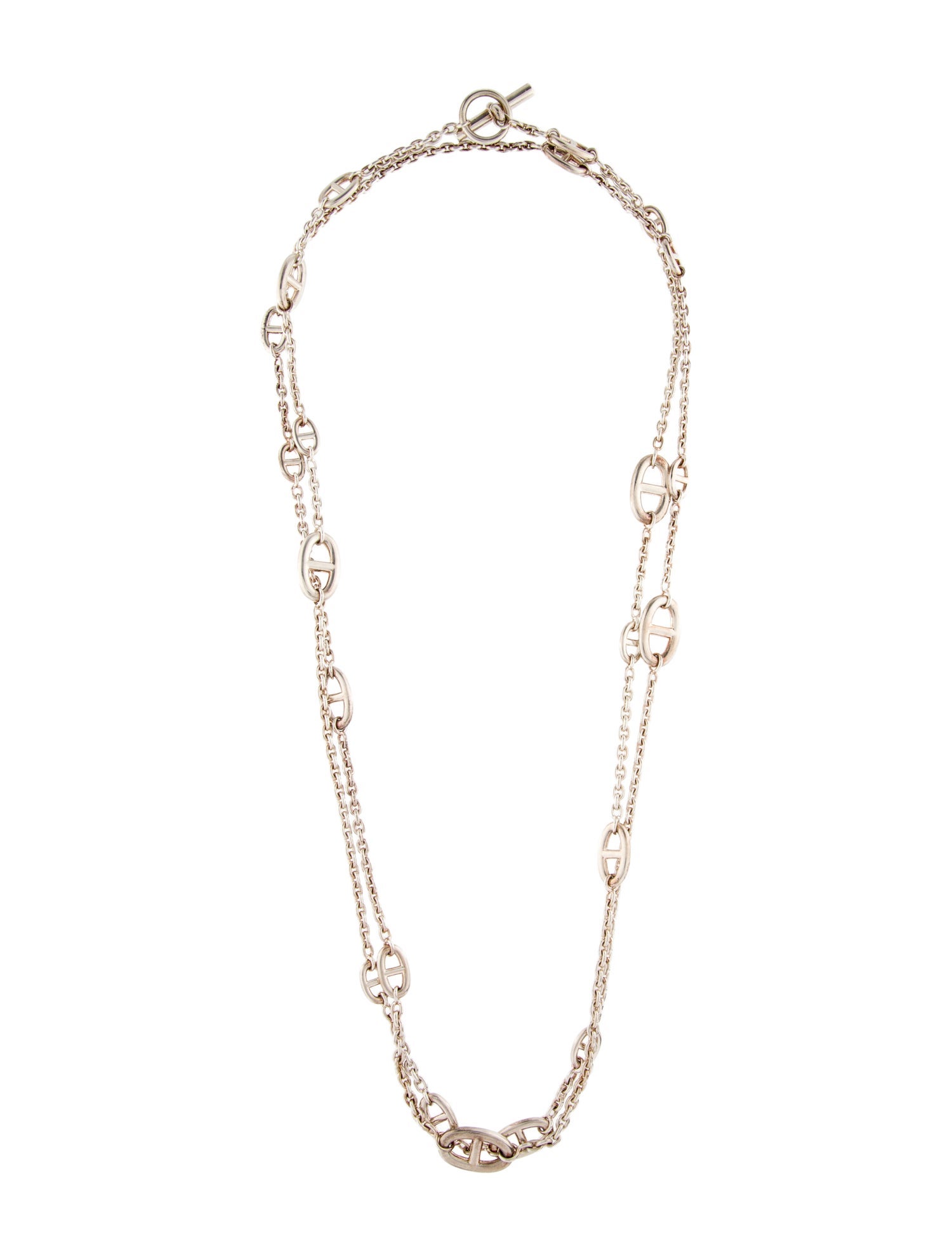Hermès Farandole Long Necklace, 160