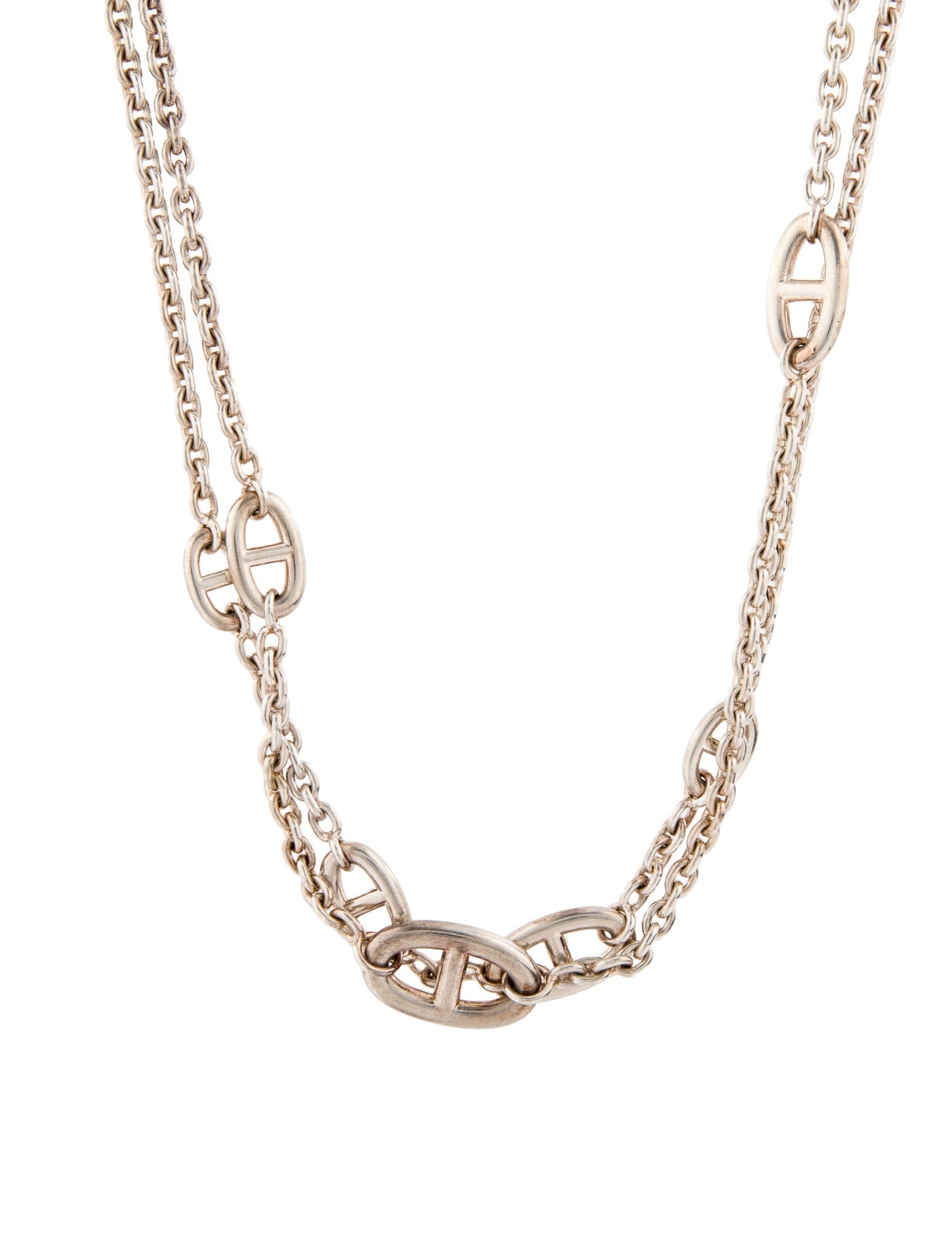 Hermès Farandole Long Necklace, 160