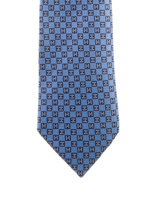 Hermès Pattern Print Tie