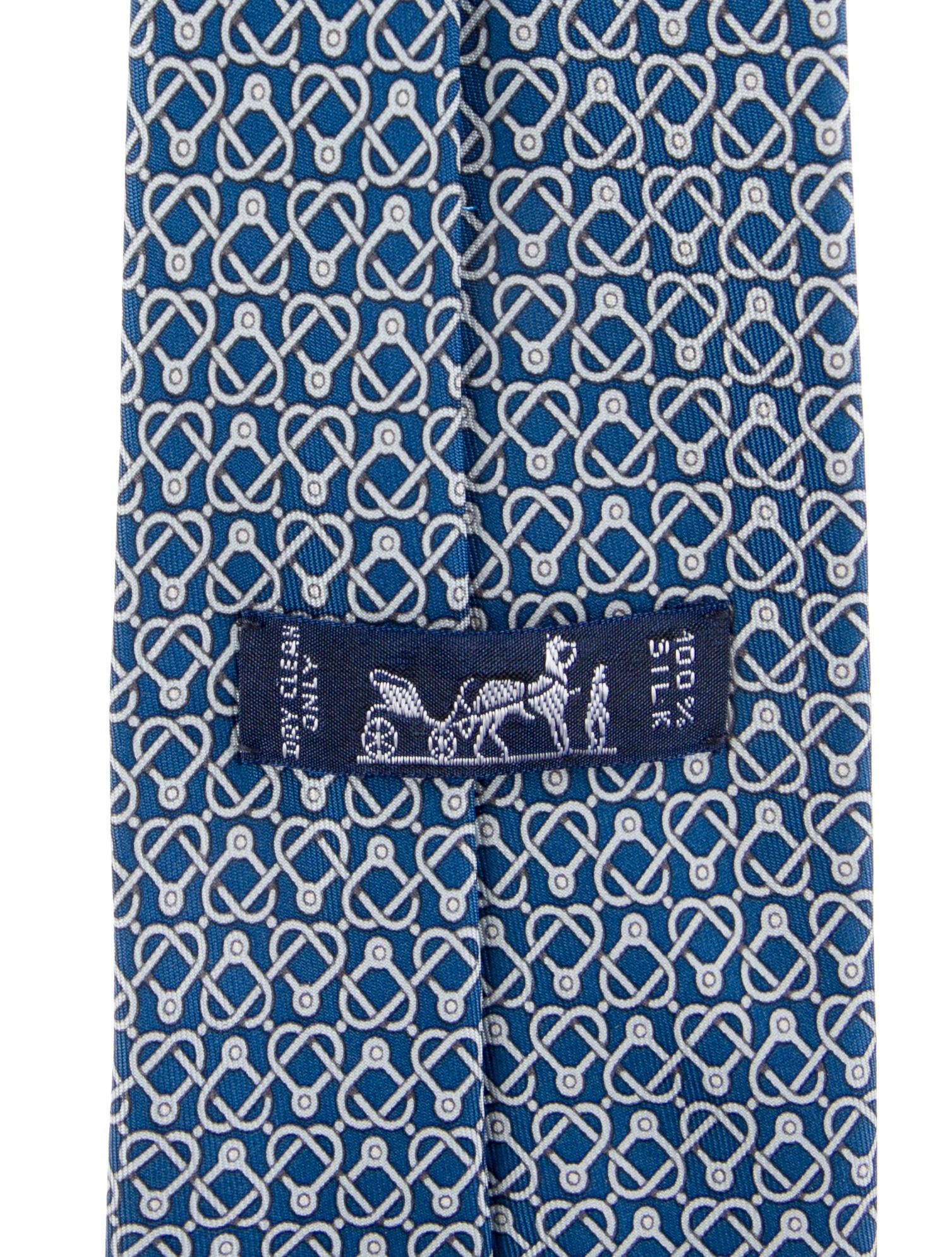 Hermès Pattern Print Tie