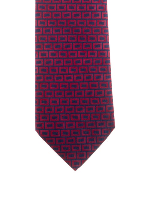 Hermès Pattern Print Tie