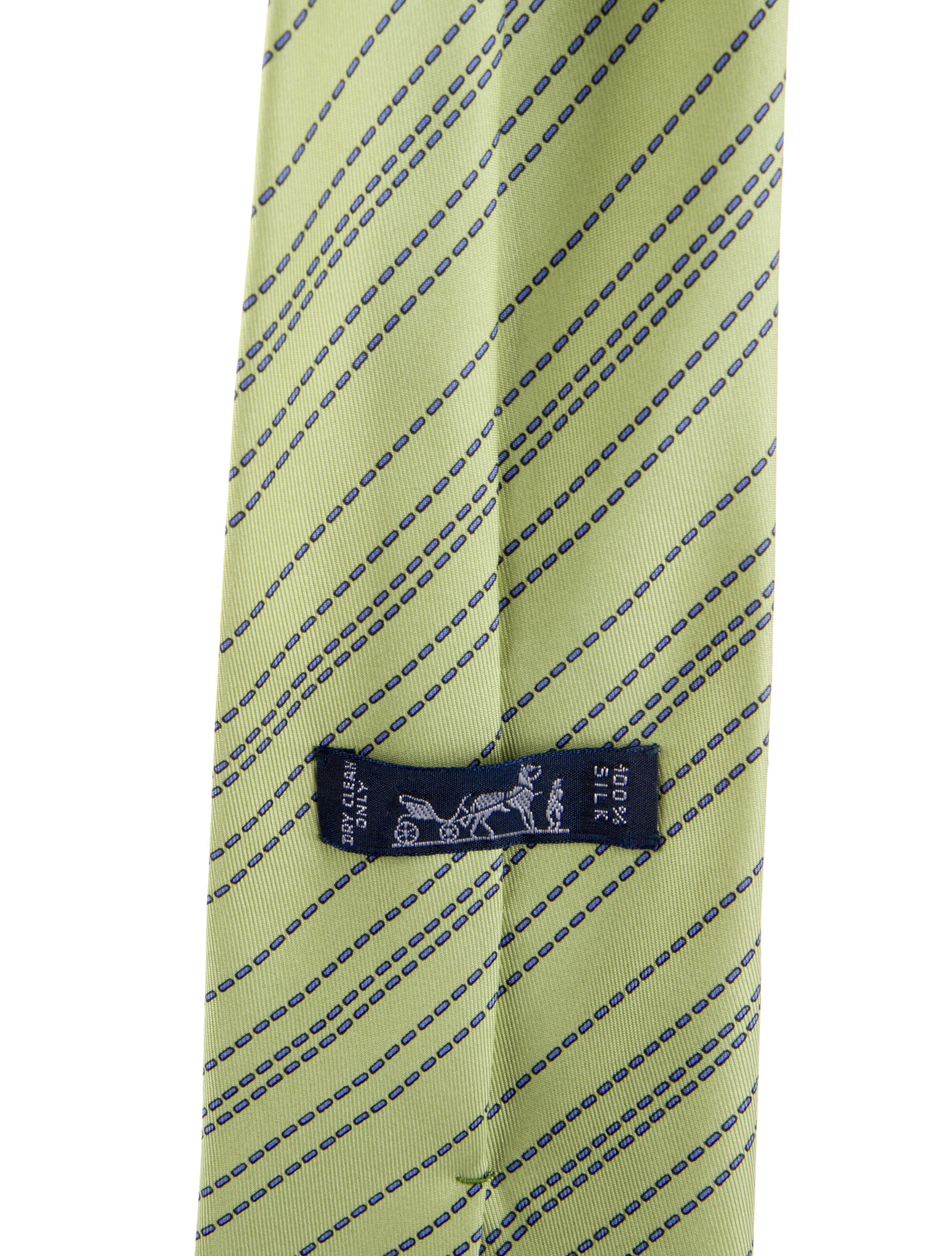 Hermès Pattern Print Tie