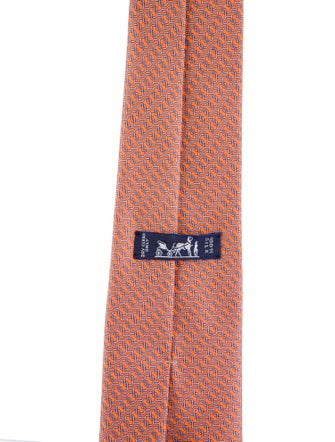 Hermès Patterned Tie