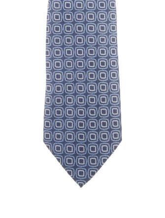 Hermès Pattern Print Tie
