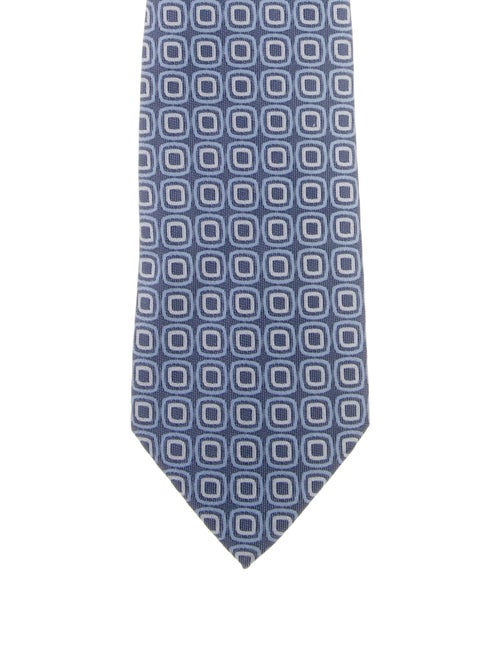 Hermès Pattern Print Tie