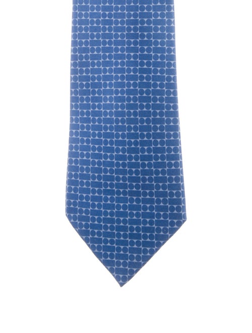 Hermès Patterned Tie