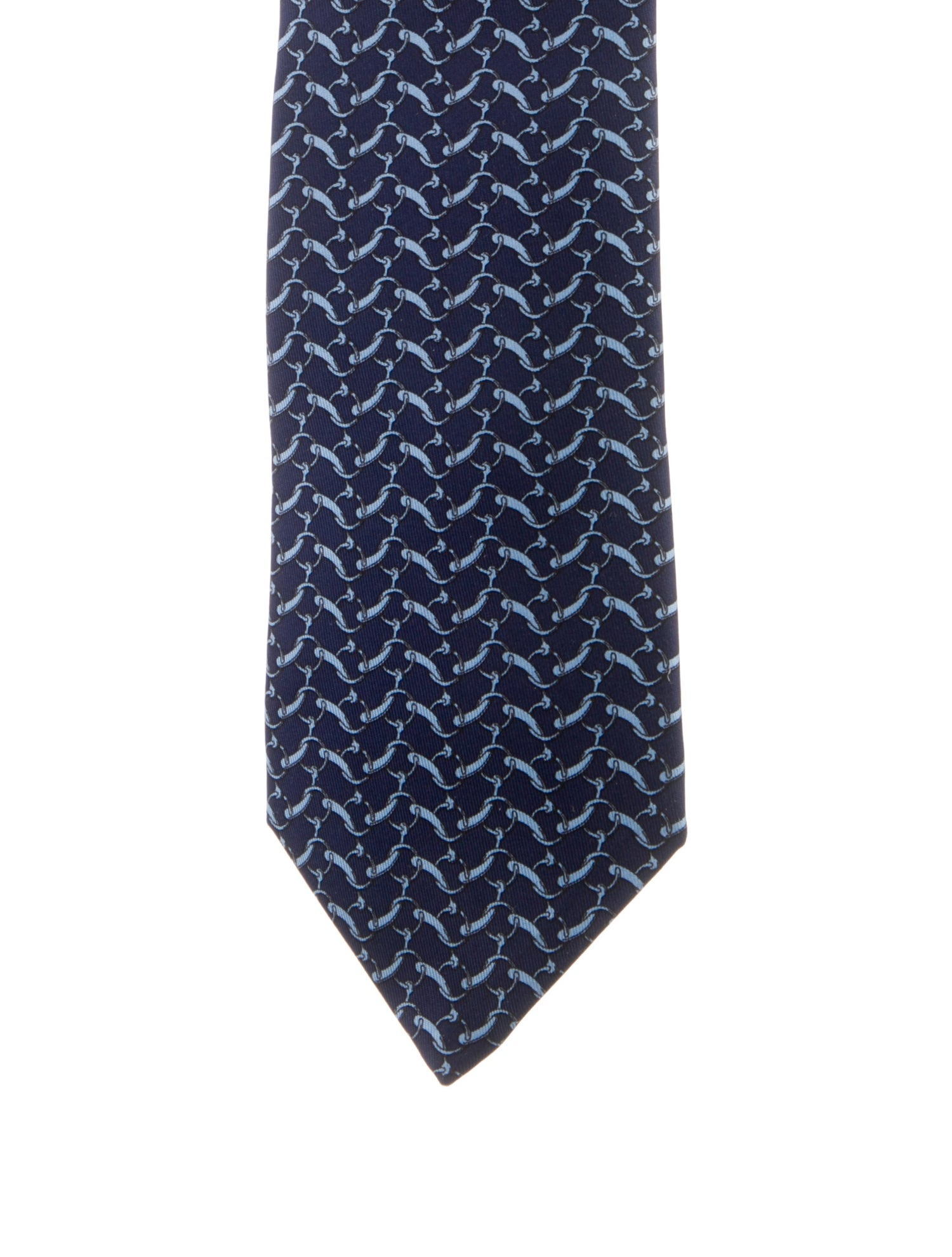 Hermès Patterned Tie