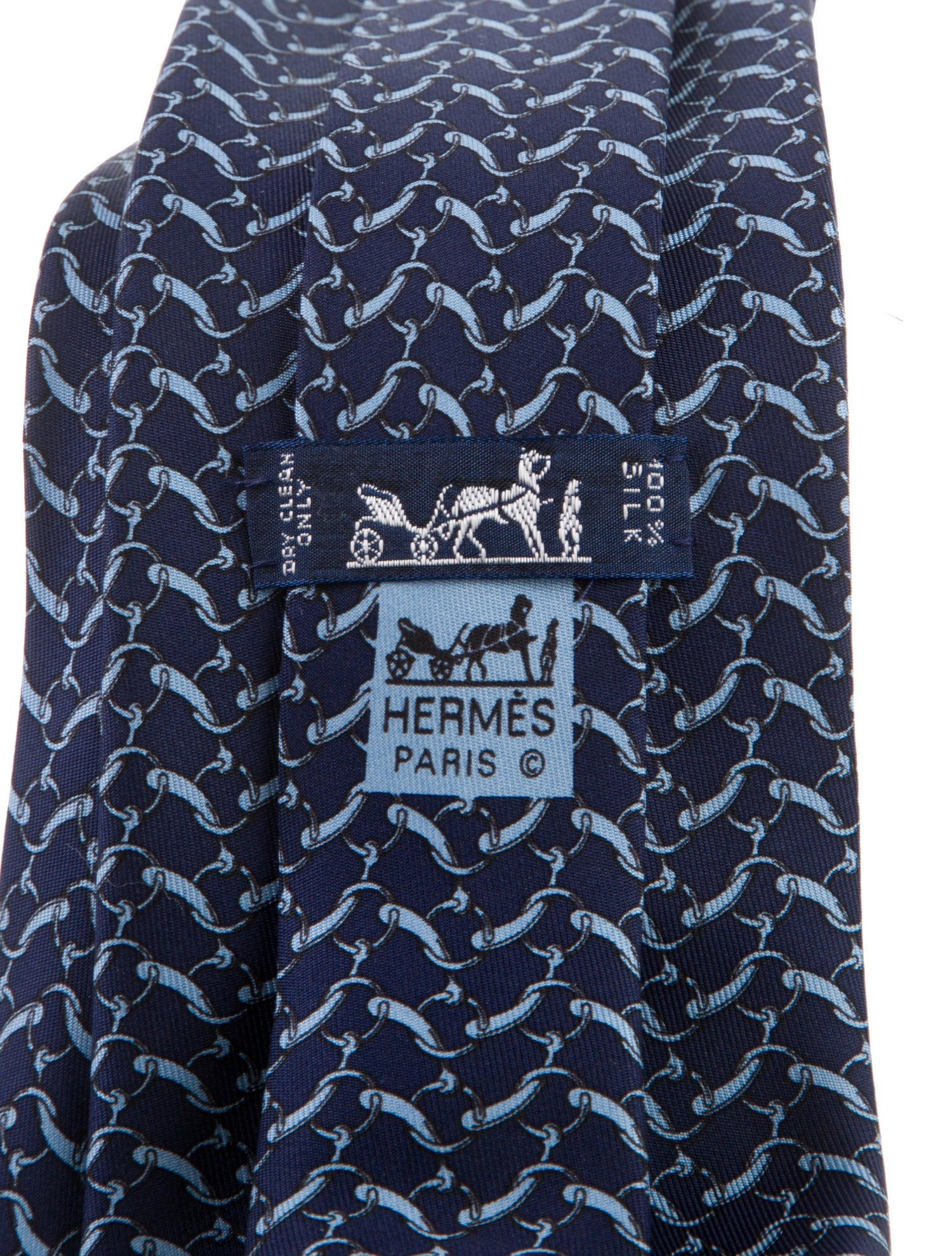 Hermès Patterned Tie