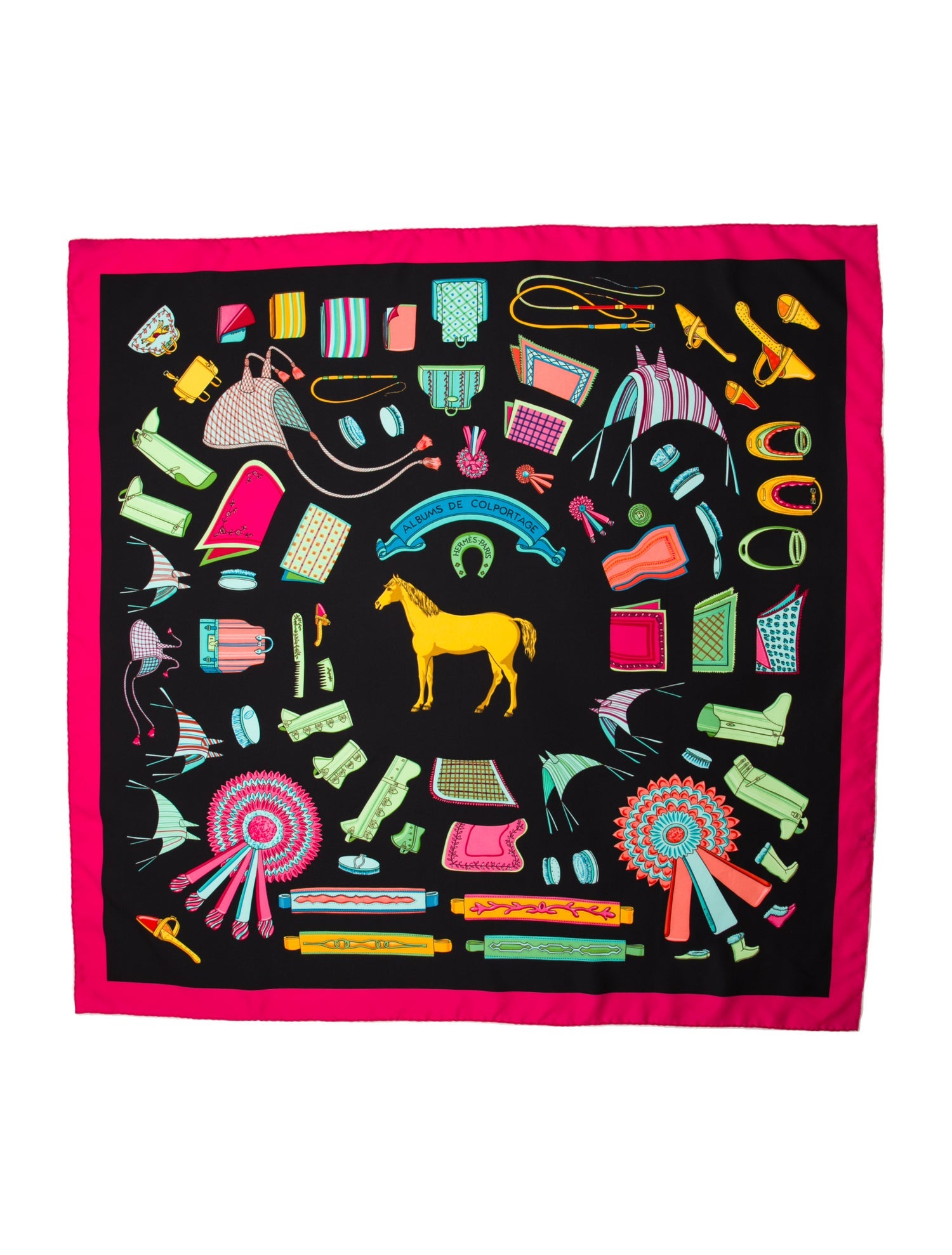 Hermès Albums De Colportage Silk Scarf