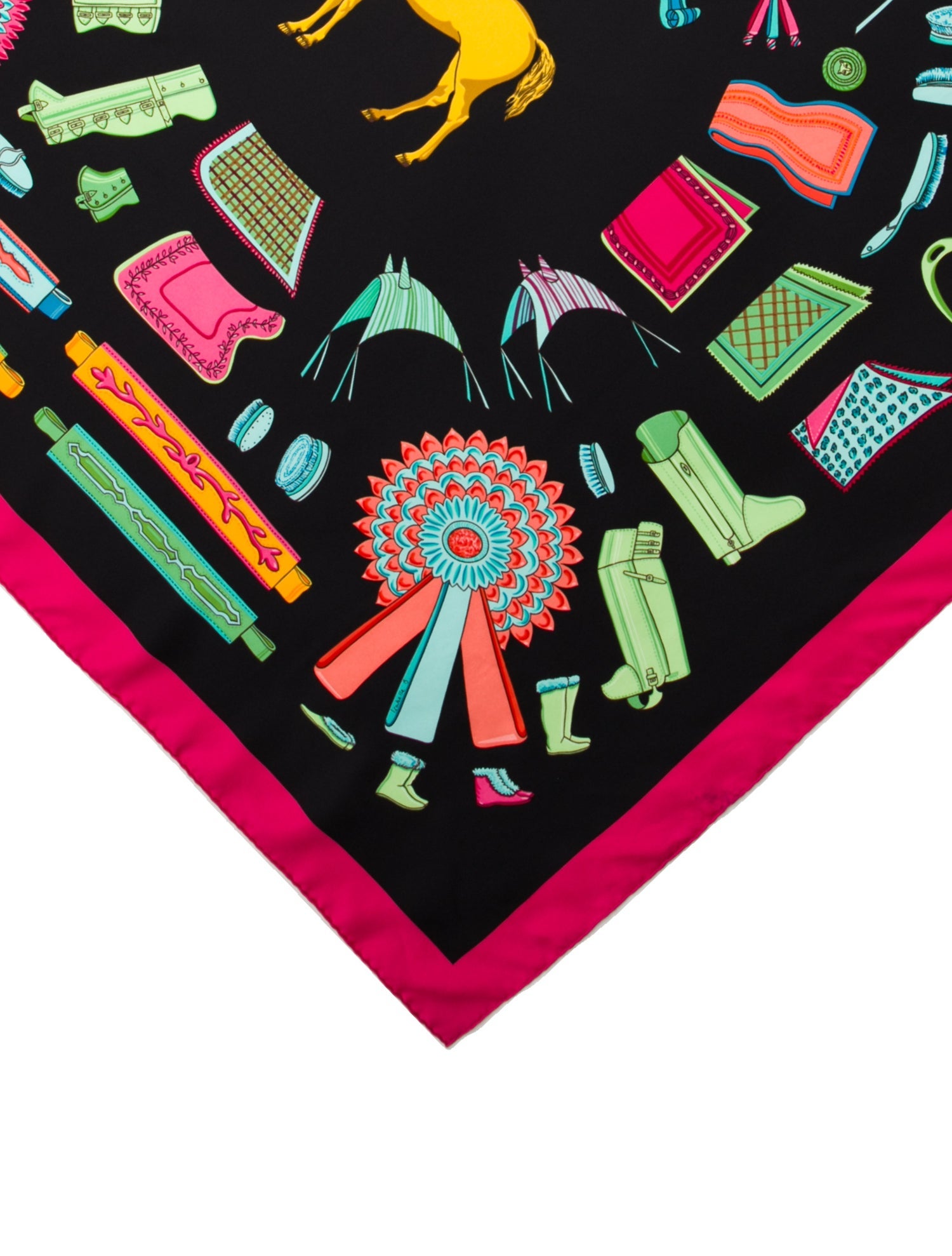 Hermès Albums De Colportage Silk Scarf
