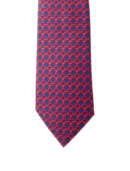 Hermès Silk Patterned Tie
