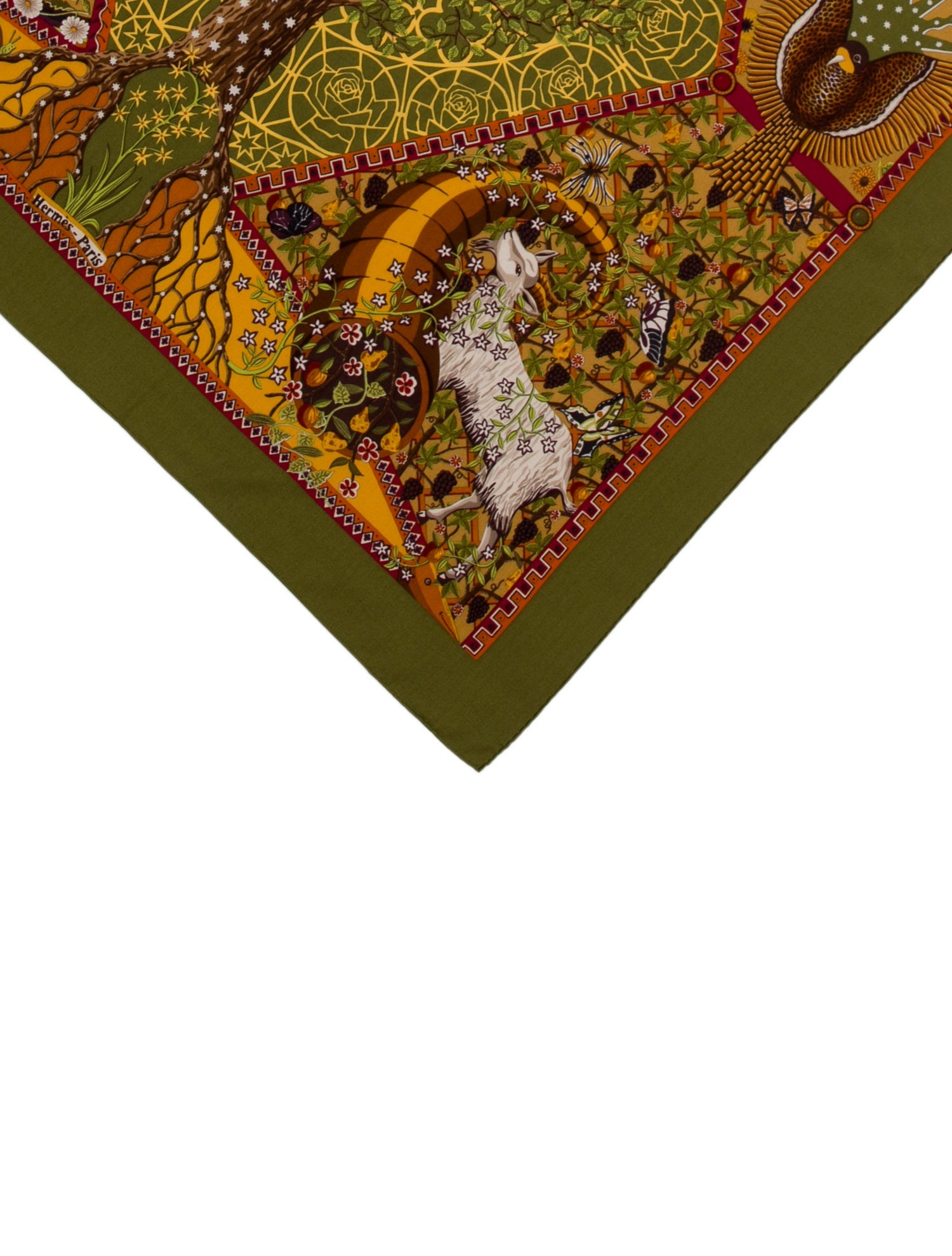 Hermès Axis Mundi Cashmere Shawl w/ Tags