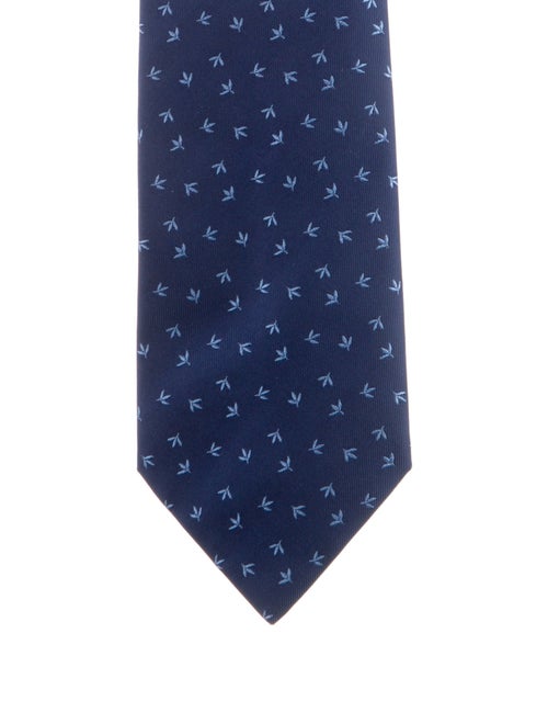 Hermès Pattern Print Tie
