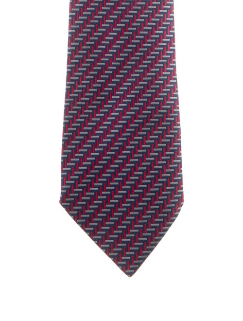 Hermès Pattern Print Tie