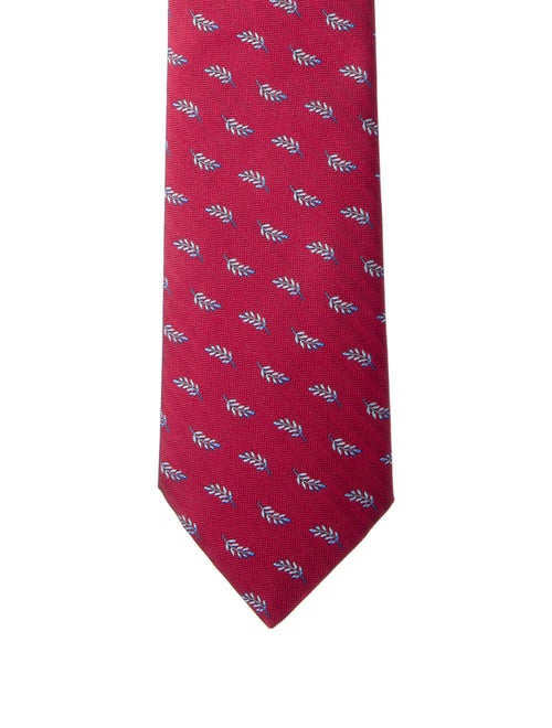 Hermès Silk Pattern Tie