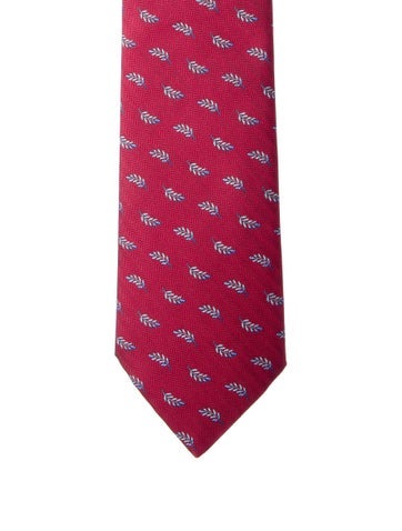 Hermès Ties Silk Pattern Tie