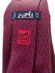 Hermès Pattern Print Tie
