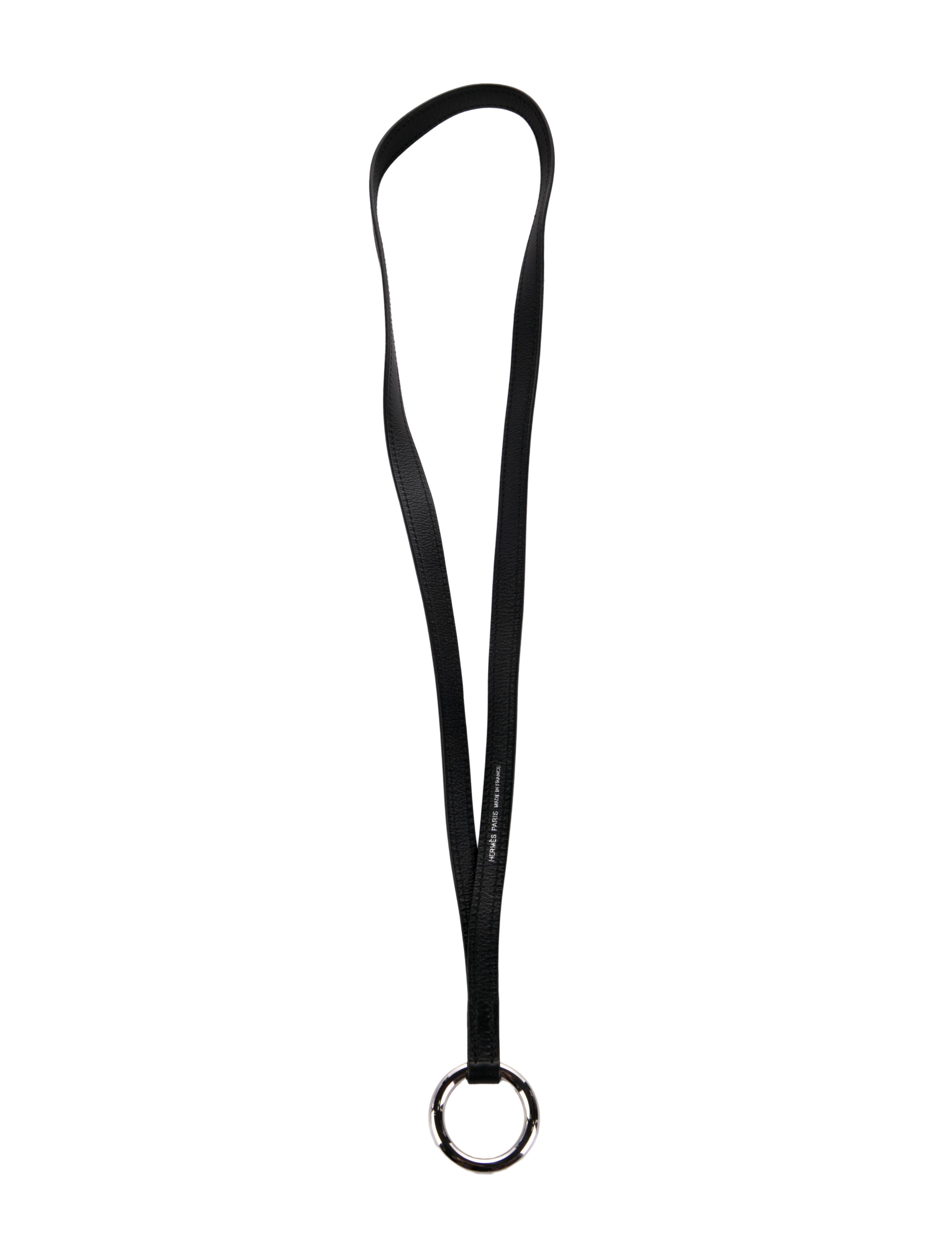 Hermès Evercolor Lanyard Key Ring