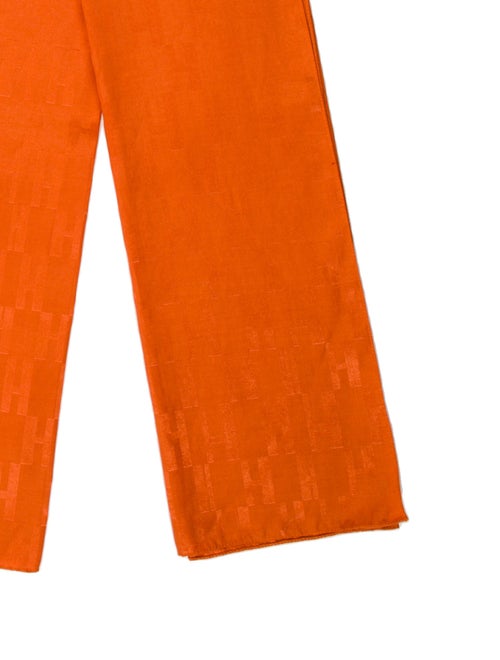 Hermès Façonnée Grand H Silk Scarf